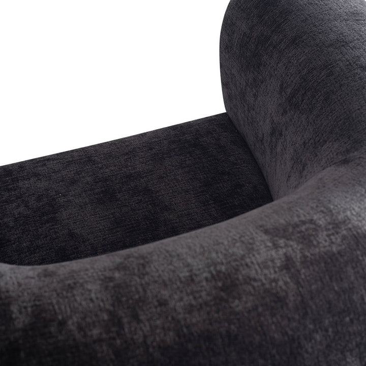 Fauteuil Elefan Antraciet Rond PTMD