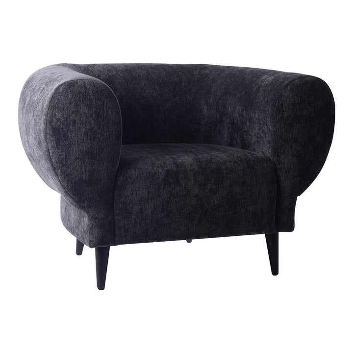 Fauteuil Elefan Antraciet Rond PTMD