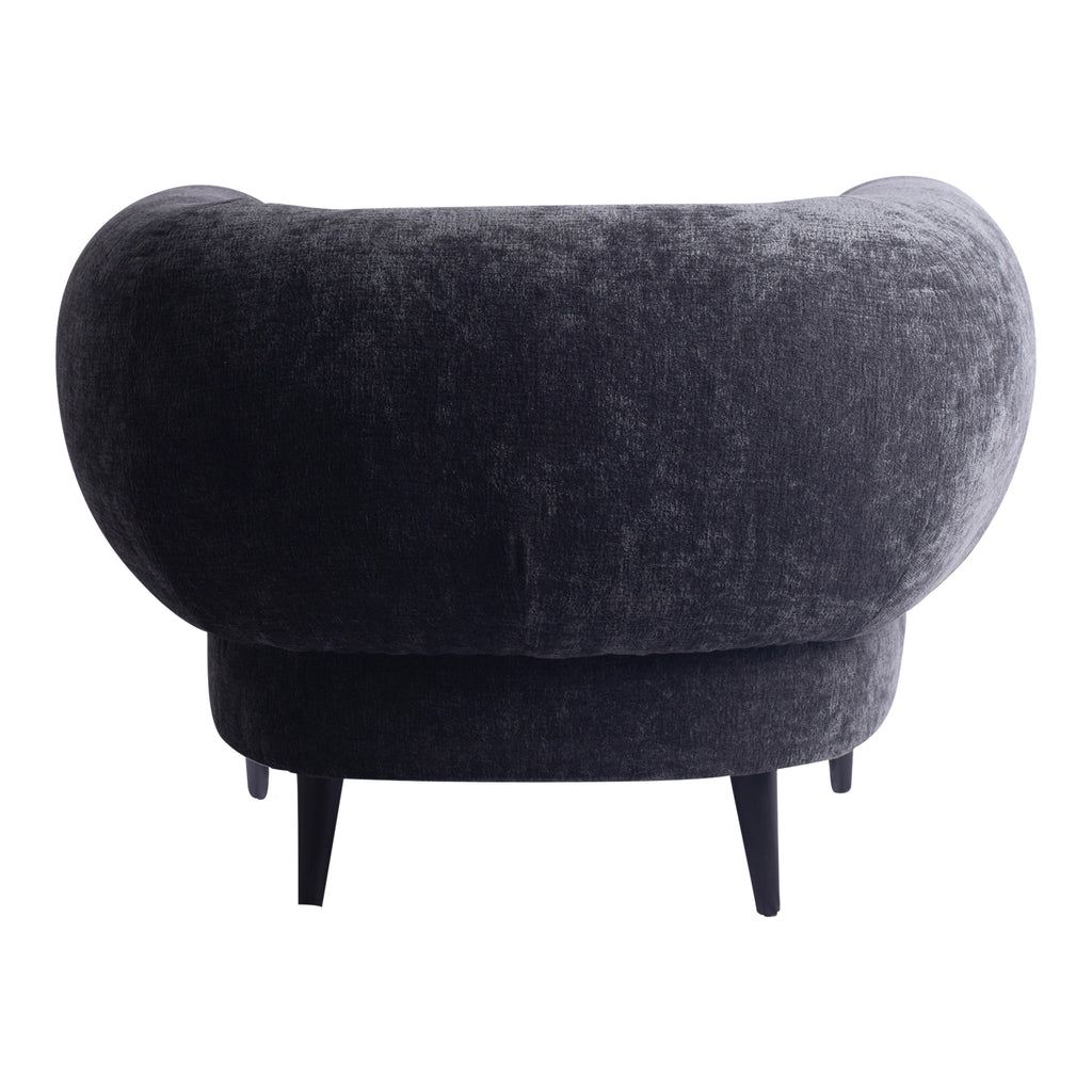 Fauteuil Elefan Antraciet Rond PTMD