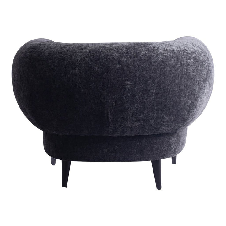 Fauteuil Elefan Antraciet Rond PTMD