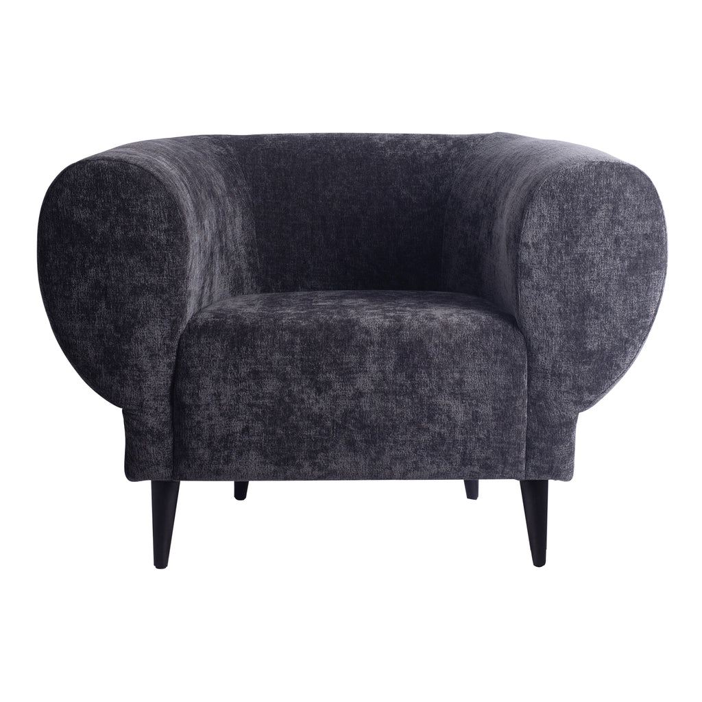 Fauteuil Elefan Antraciet Rond PTMD