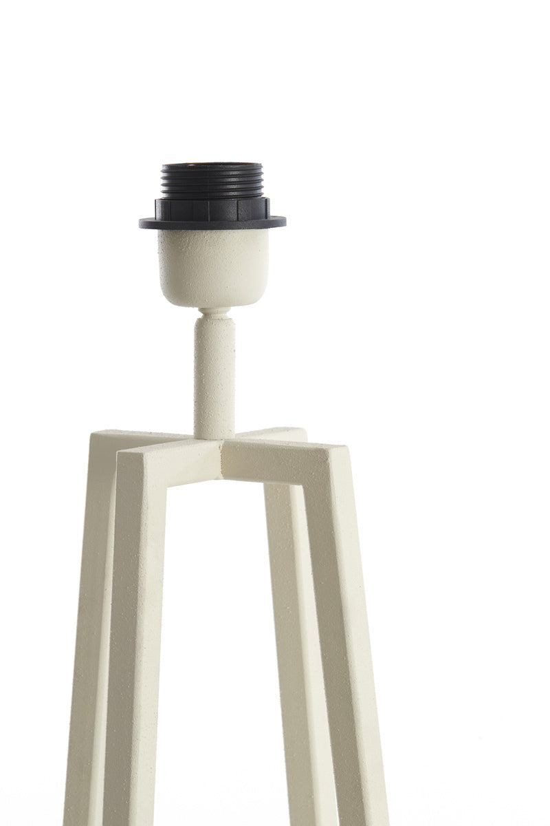 Light & Living Lampvoet Miley Crème