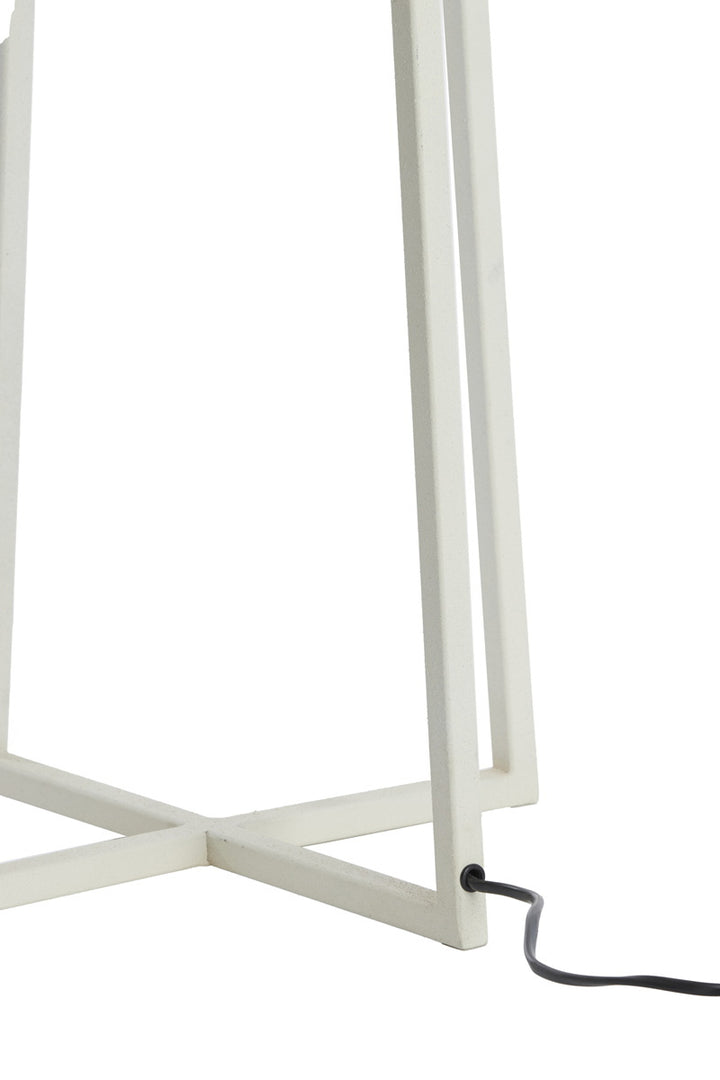 Light & Living Vloerlamp Miley Crème