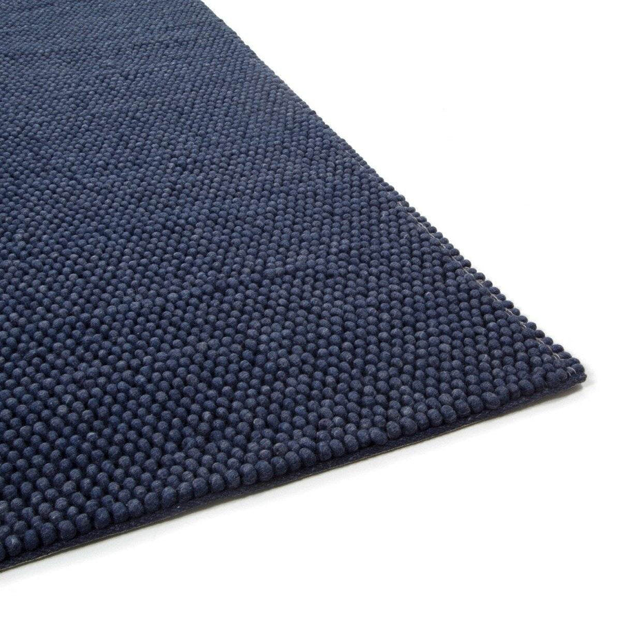 Brinker Feelgood New Loop wollen vloerkleed blauw