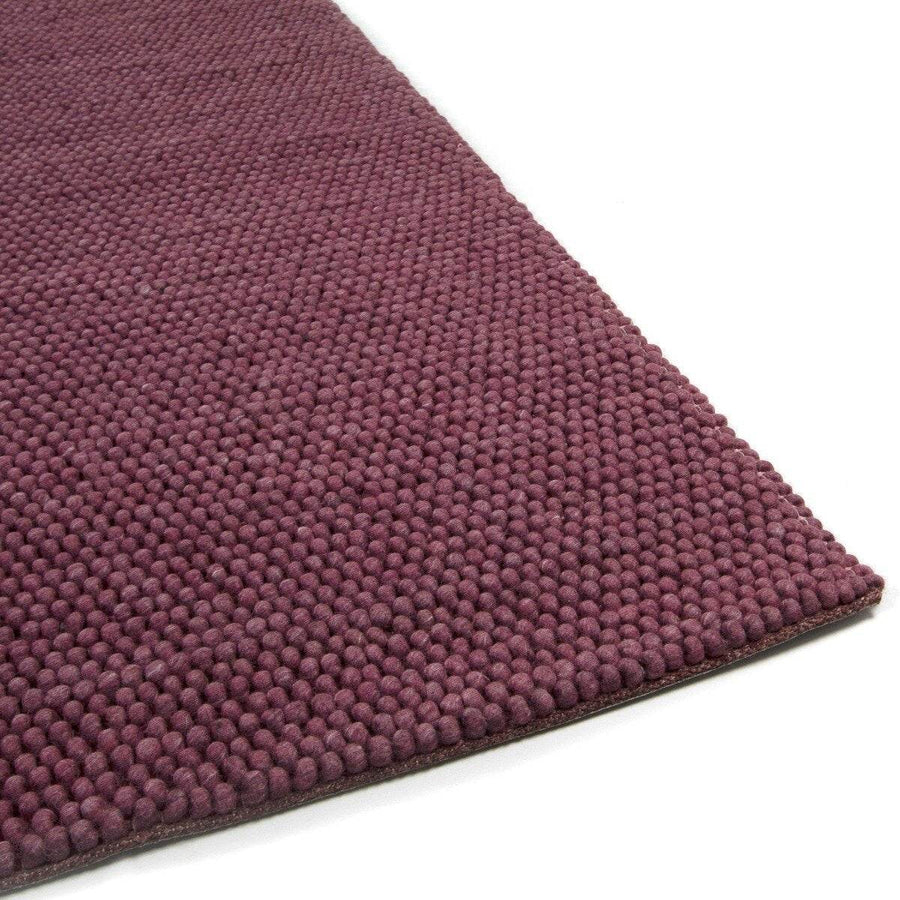 Brinker Feelgood New Loop wollen vloerkleed paars