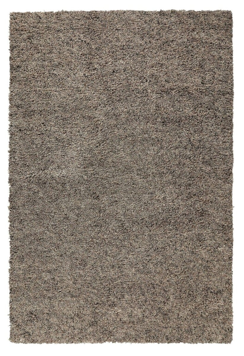 Brinker Feelgood Salsa hoogpolig wollen vloerkleed in taupe