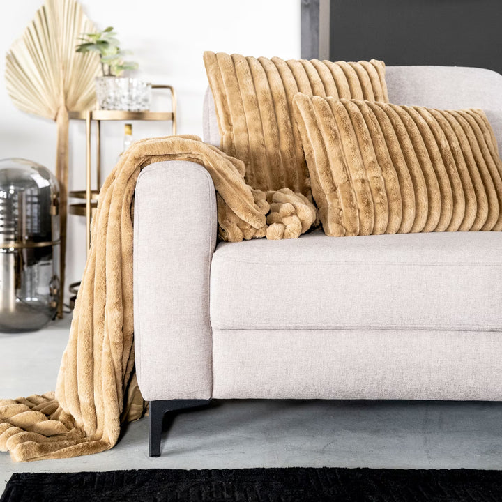 SEVN Hoekbank Felice kleur khaki