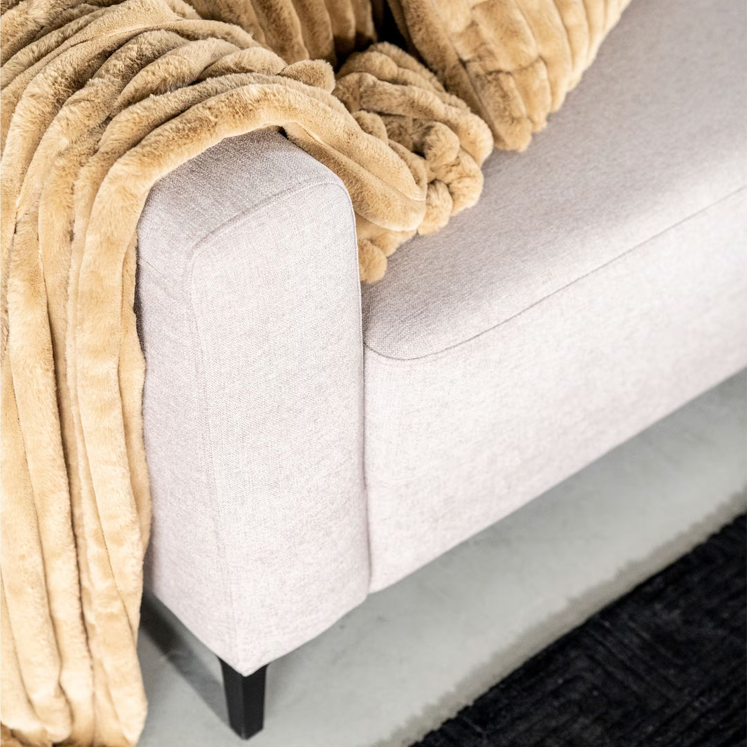 SEVN Hoekbank Felice kleur khaki