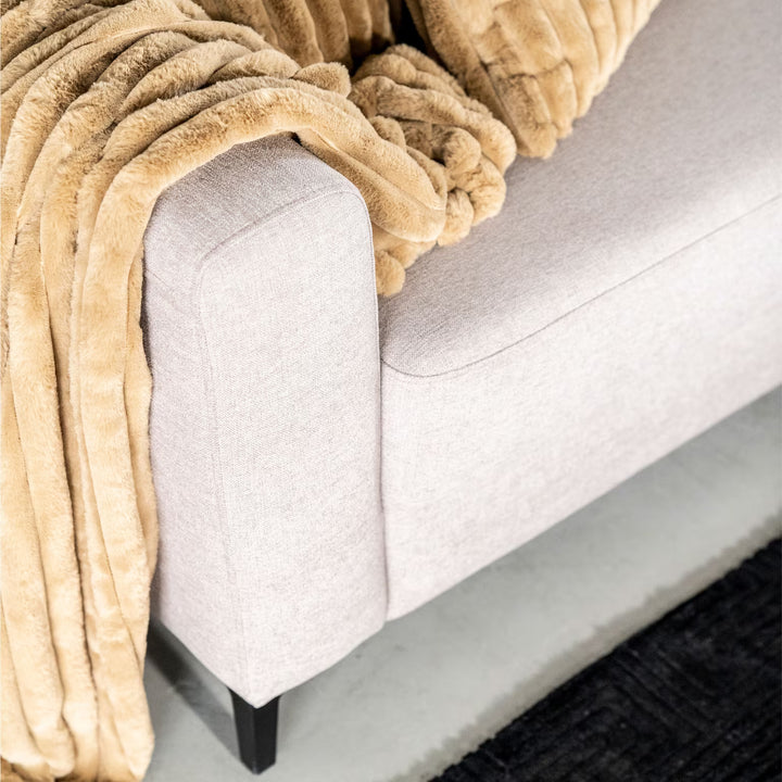 SEVN Hoekbank Felice kleur khaki