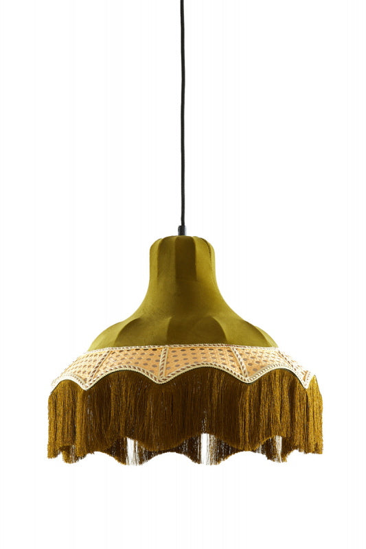 Light & Living Hanglamp Mizia Velvet