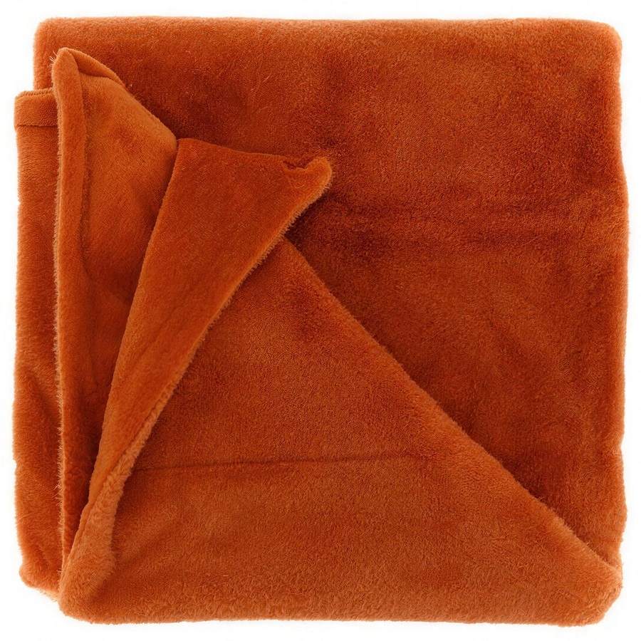 Fleece plaid terra 150x200 cm Kleed Teun