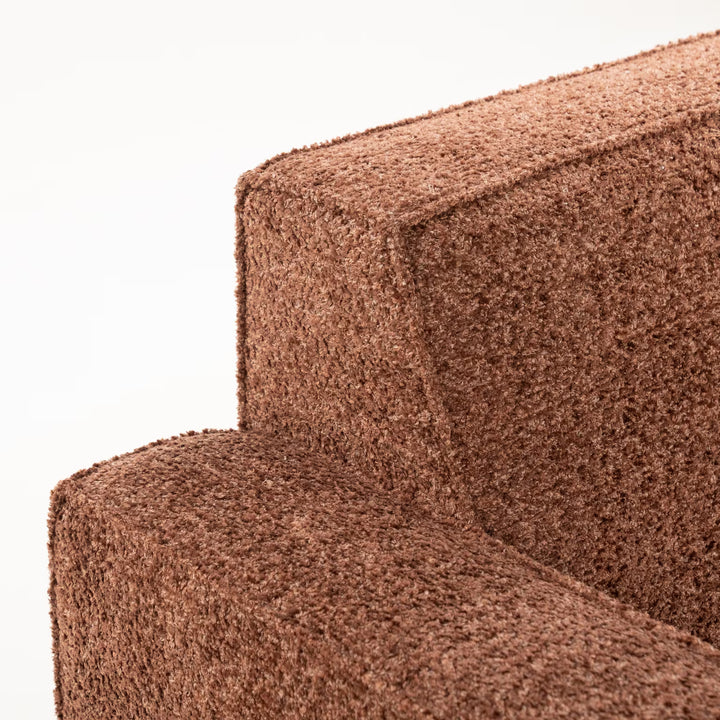 SEVN Loungebank Fleur Venga stof, kleur Hazel