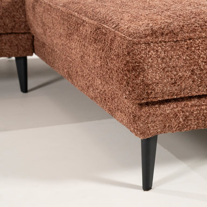 SEVN Loungebank Fleur Venga stof, kleur Hazel