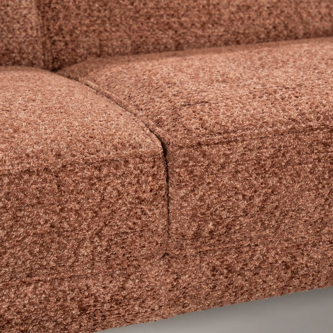 SEVN Loungebank Fleur Venga stof, kleur Hazel