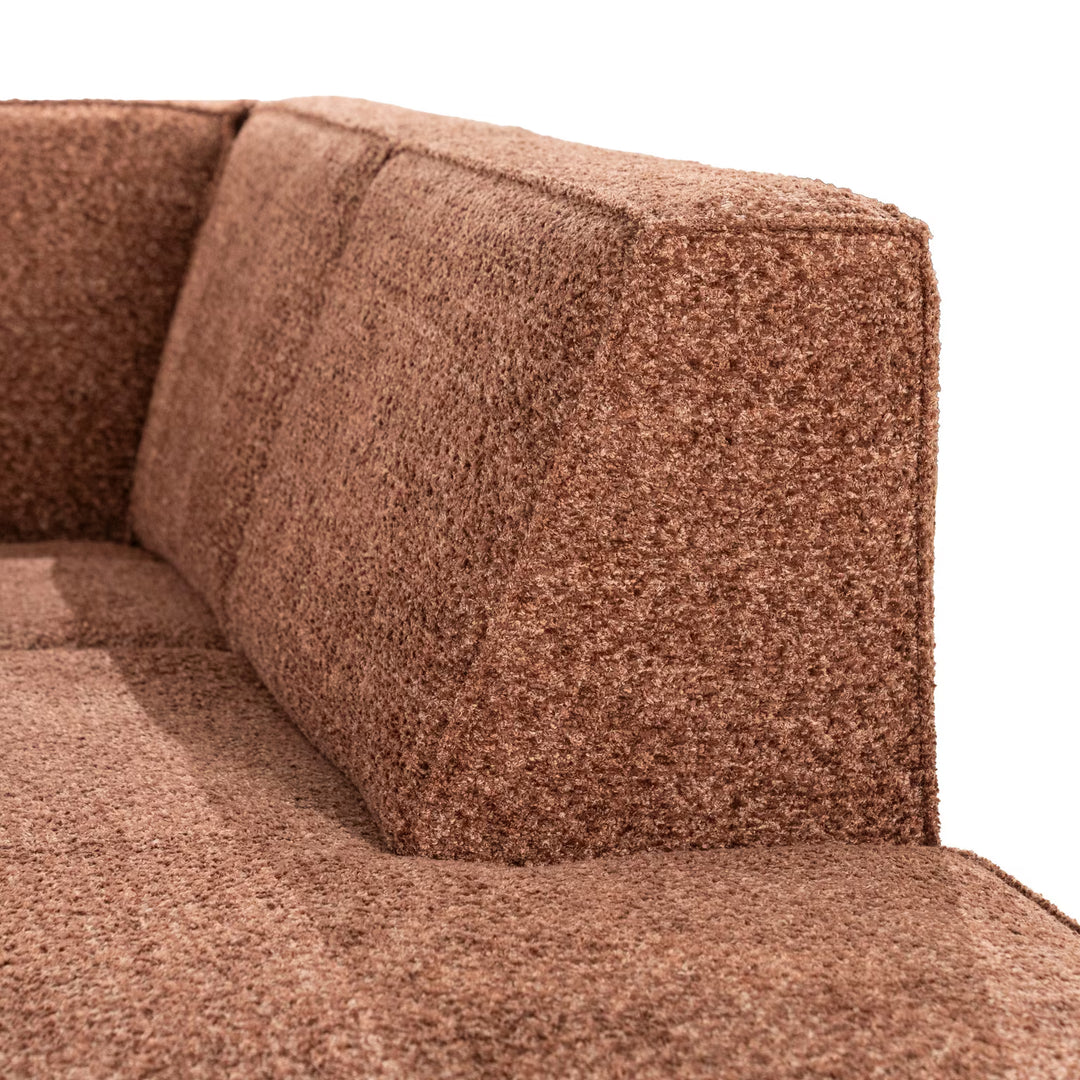 SEVN Loungebank Fleur Venga stof, kleur Hazel