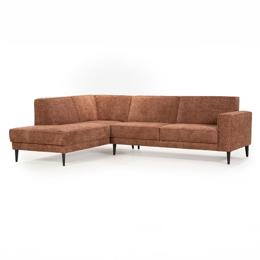 SEVN Loungebank Fleur Venga stof, kleur Hazel