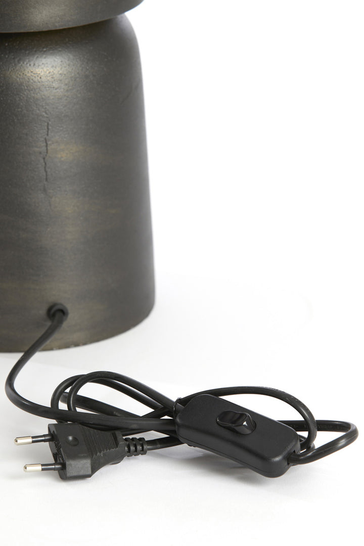 Light & Living Lampvoet Labis Antraciet