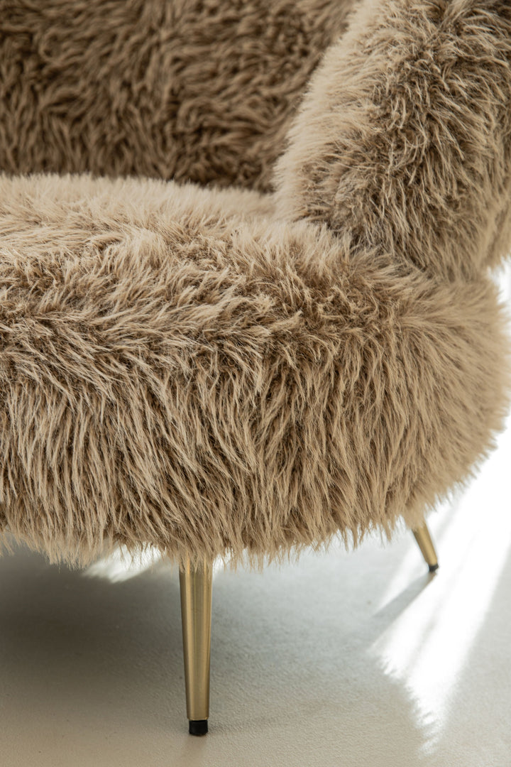 Franklyn Brown Fauteuil Hair PTMD