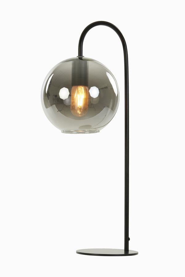 Light & Living Tafellamp Subar Mat Zwart 60cm