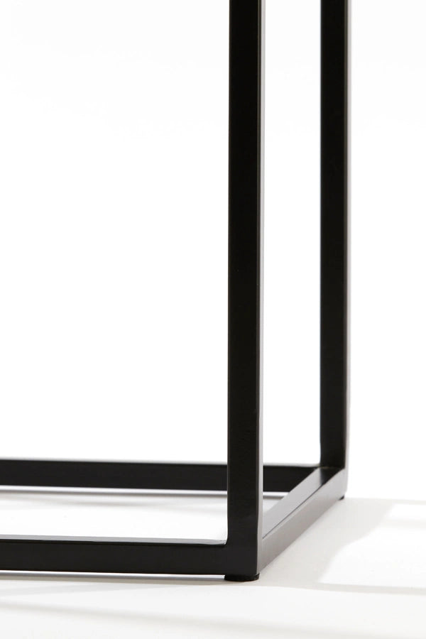 Light & Living Zuil Quenza Zwart Set van 2