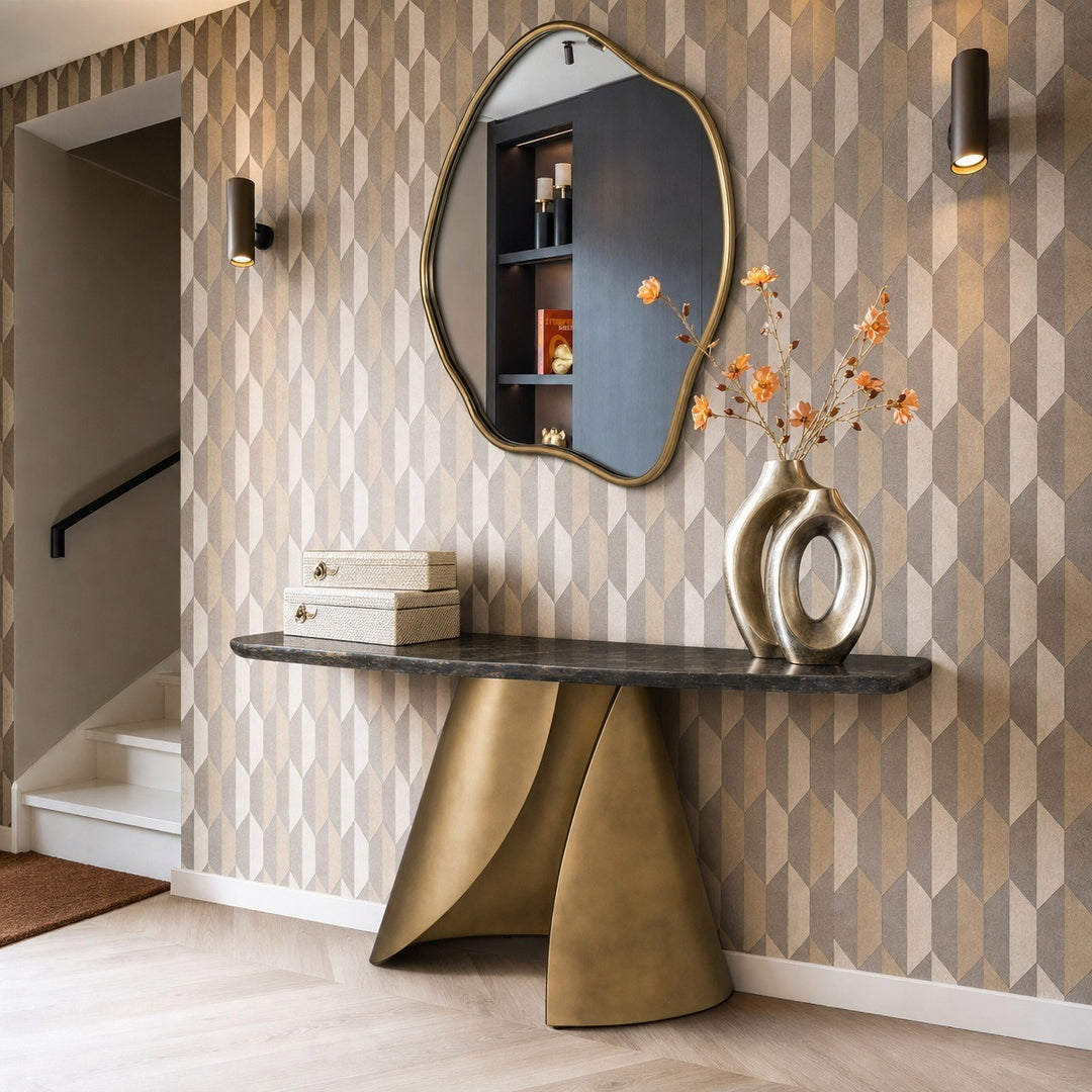 Richmond Wandtafel Goldman Zwart
