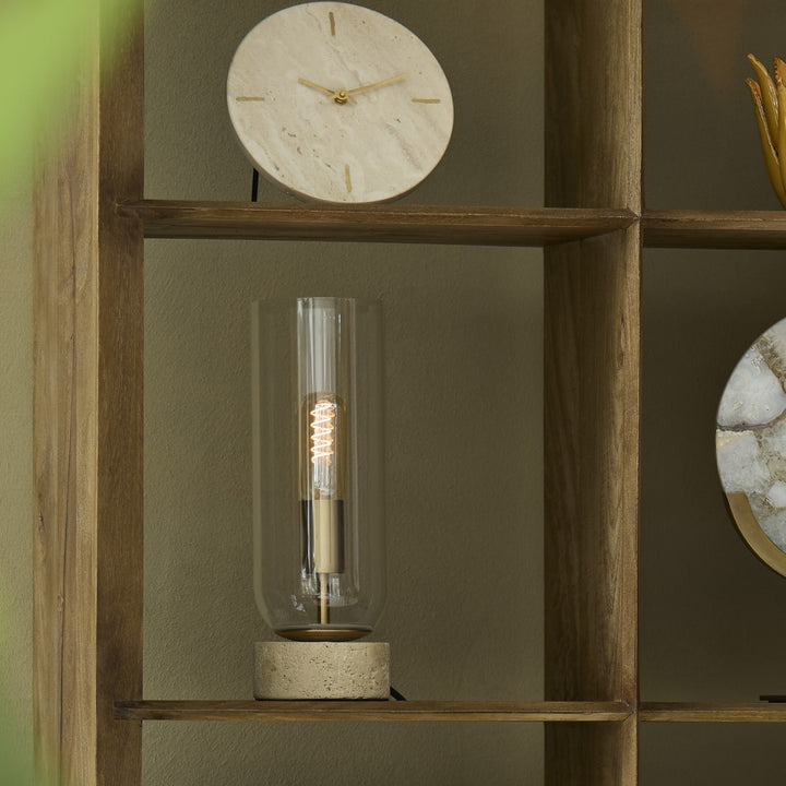 Light & Living Tafellamp Rylano Glas