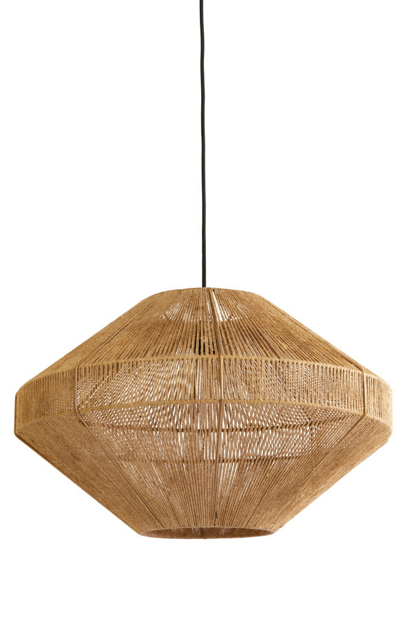 Light & Living Hanglamp Mallow Jute Naturel