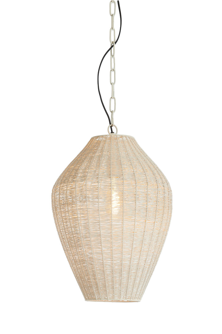 Light & Living Hanglamp Arriate Crème Ø33cm