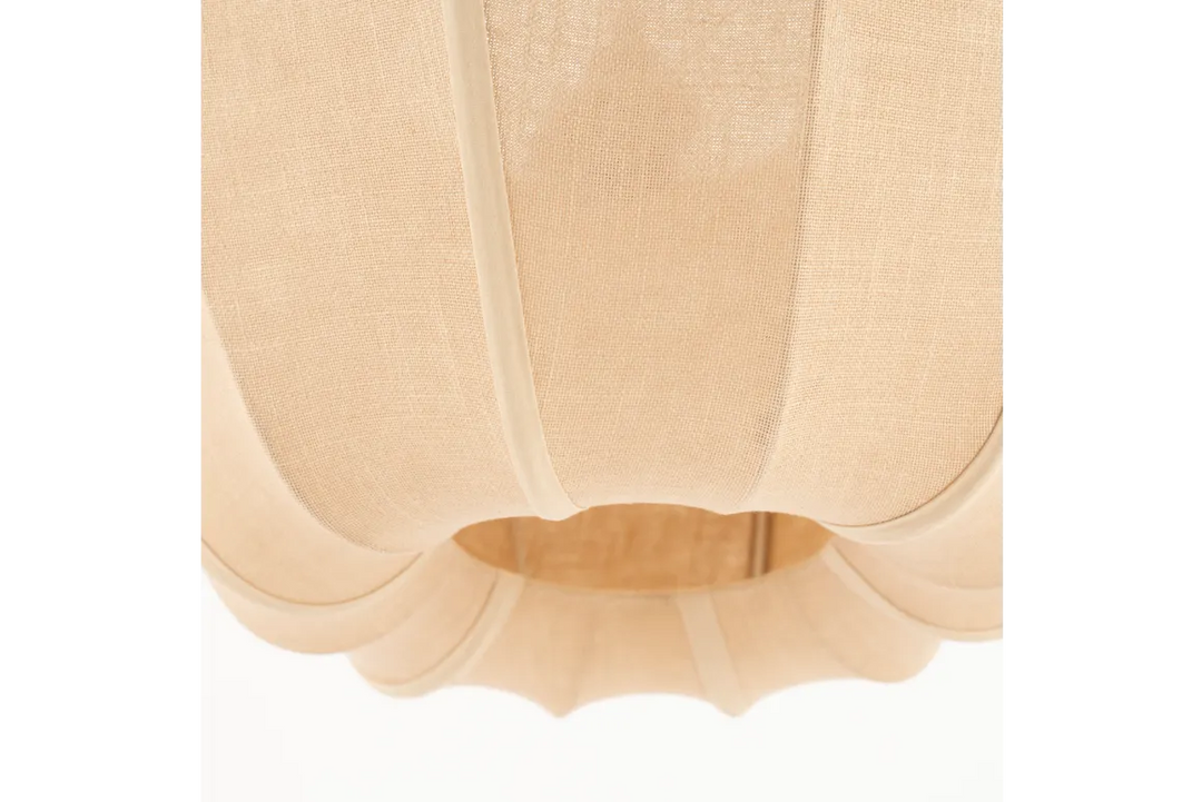 By-Boo Sora 1 – Plafondlamp Natural (Ø 48 cm)