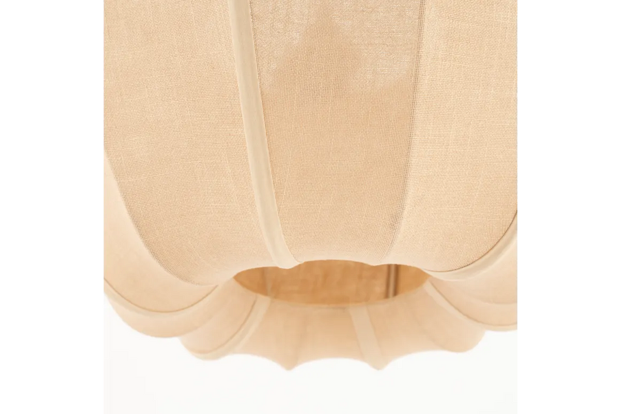 By-Boo Sora 1 – Plafondlamp Natural (Ø 48 cm)