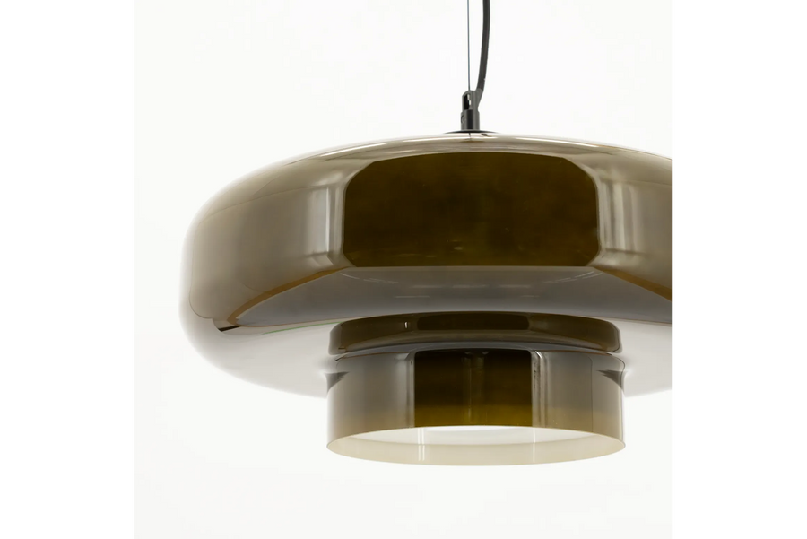 By-Boo Vetro – Hanglamp Groen (Ø 40 cm)