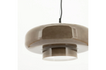 By-Boo Vetro – Hanglamp Taupe (Ø 40 cm)