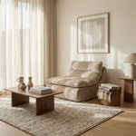 Ligstoel Brisa Cream – Boneless Lounge Chair