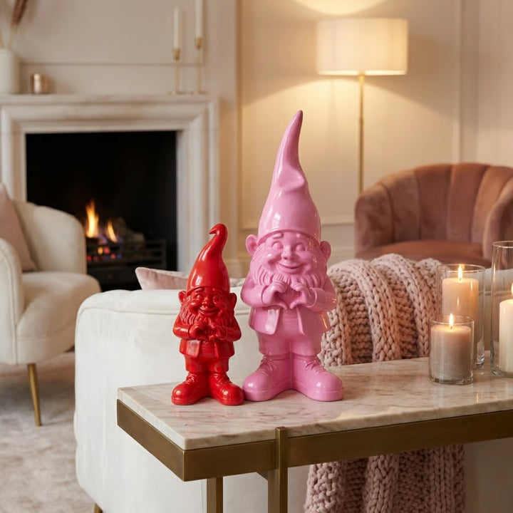 Valentijns Kabouter Roze/Rood