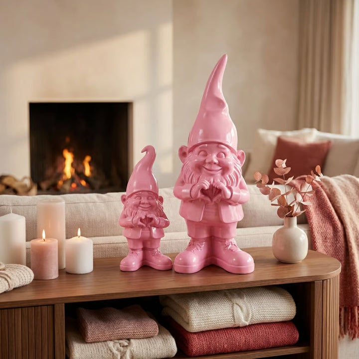 Valentijns Kabouter Roze/Rood