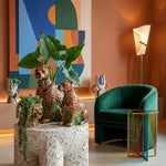 Luipaard Plantenbak Keramiek – Decoratief Design