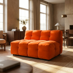 Royal Orange 1,5-zitsbank - Hero interieurfoto