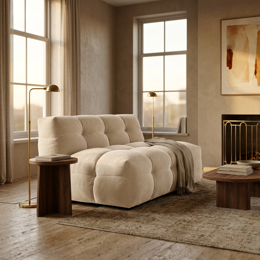 Royal Linen 1,5-zitsbank - Hero interieurfoto