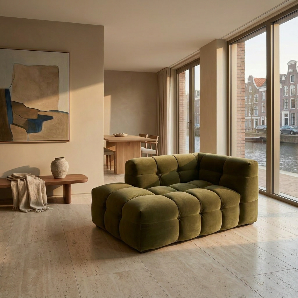 Royal Forest Chaise Longue - Volledige woonkamer Lounge Rechts