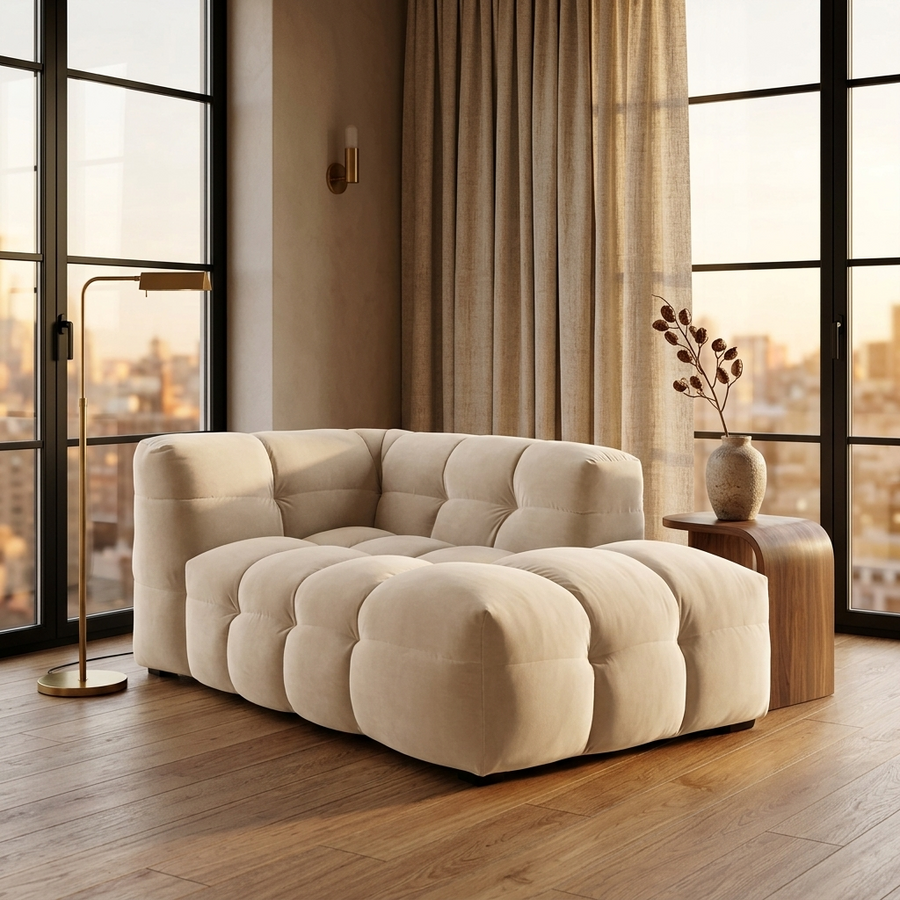 Royal Linen Chaise Longue - Hero interieurfoto