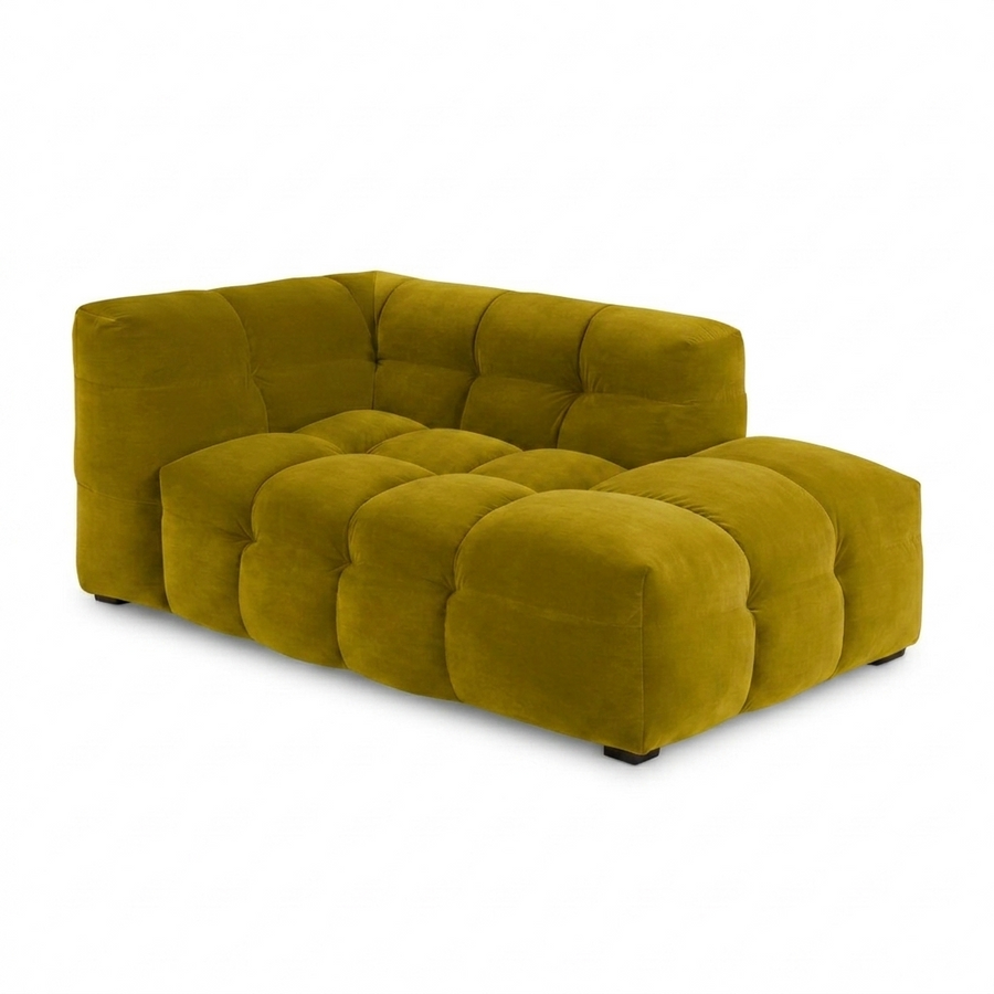 Velvet Chaise Longue Royal Sun - Clean Studio Lounge Rechts