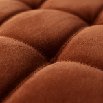 Bubbel Hoekbank Royal Magnolia - Detail velours en stiknaad
