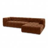 Bubbel Hoekbank Velvet – Luxe Organische Designbank Royal 160 magnolia