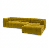 Bubbel Hoekbank Velvet – Luxe Organische Designbank Royal 133 sun