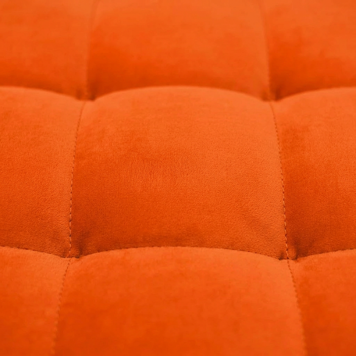 Bubbel Hoekbank Velvet – Luxe Organische Designbank  Royal 25 orange