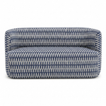 Riviera Eetbank Navy – front studio