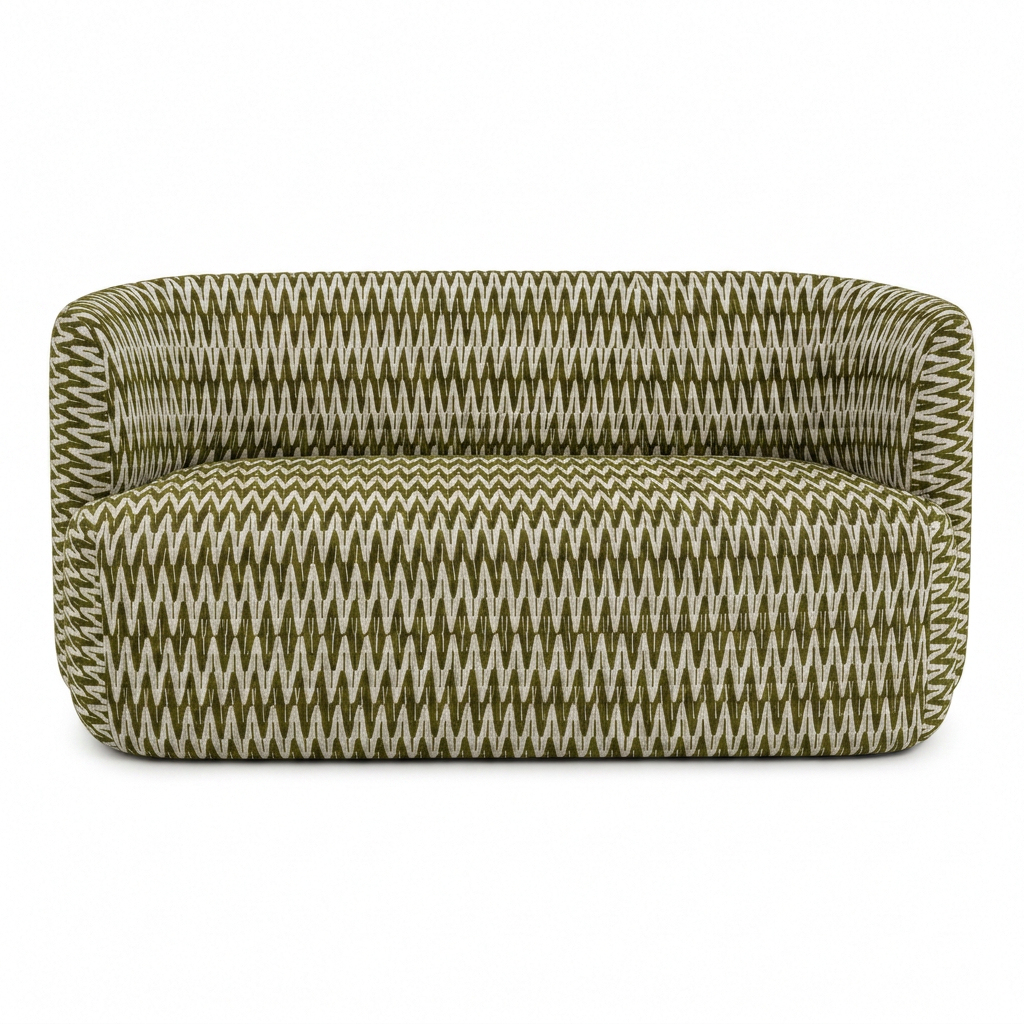 Riviera Eetbank Olive – front studio
