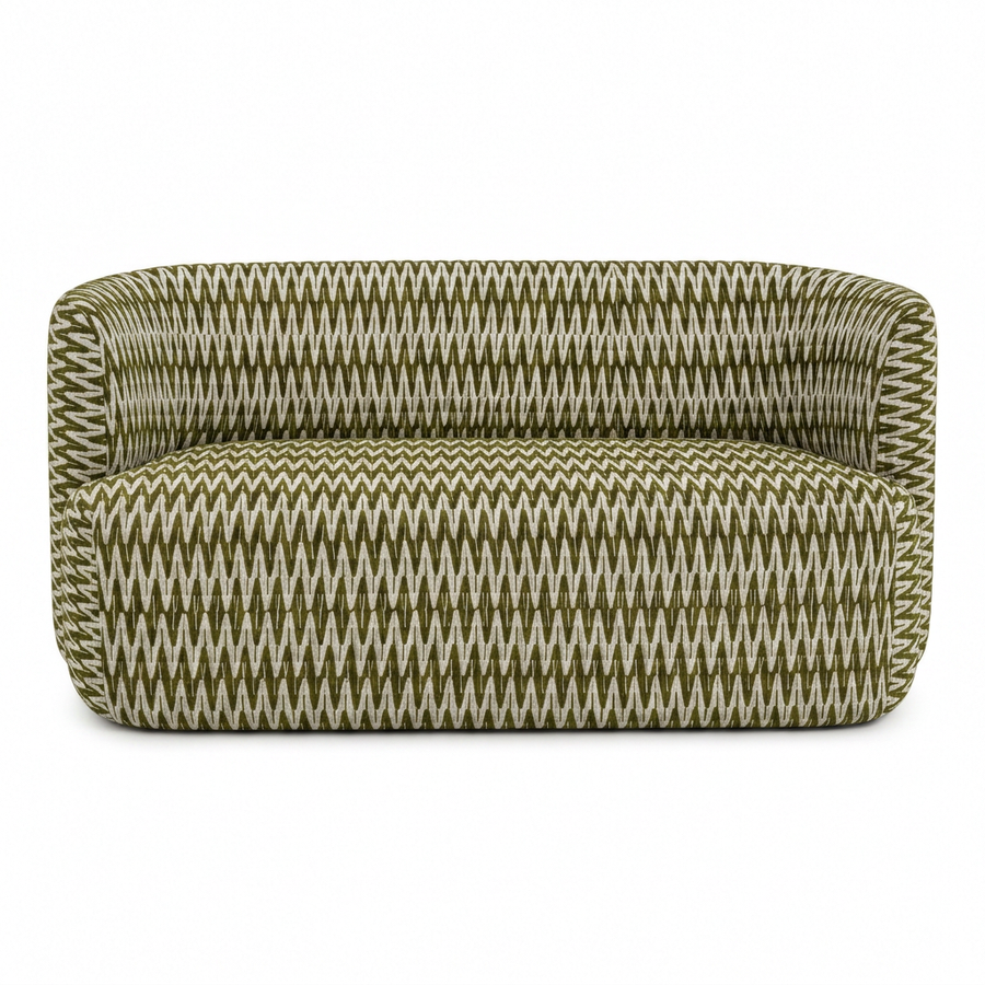 Riviera Eetbank Olive – front studio