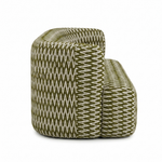 Riviera Eetbank Olive – zijaanzicht studio