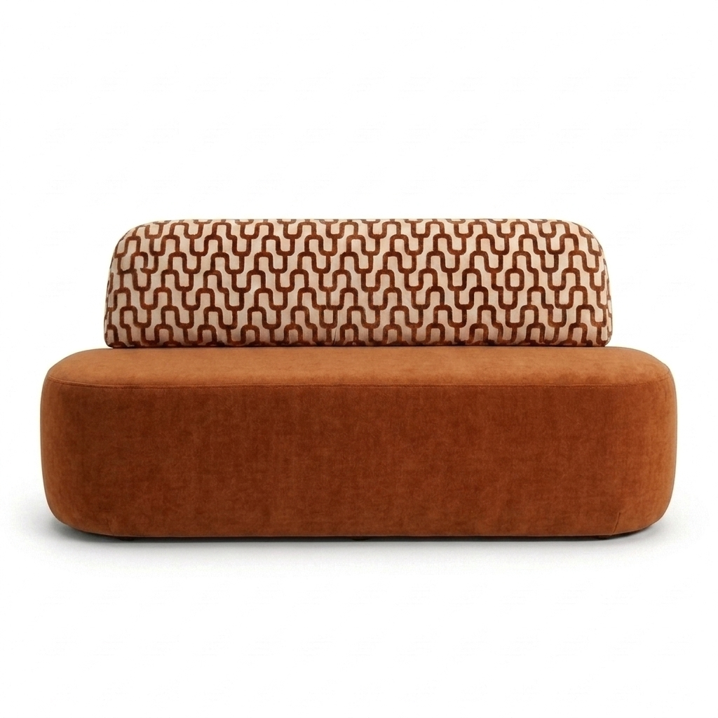 Sevilla Eetbank Cognac – front